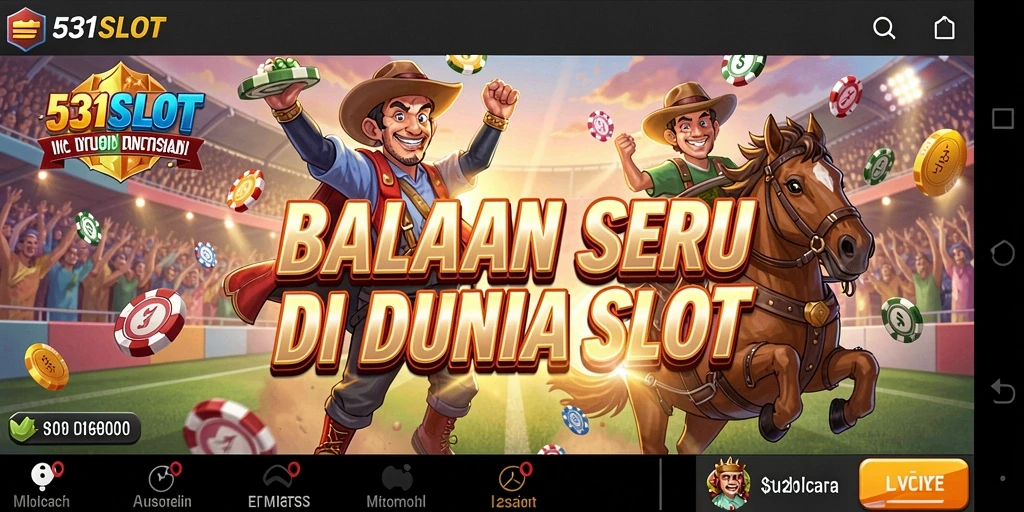 Gameplay seru di <strong>531SLOT</strong> dengan balapan yang mendebarkan.