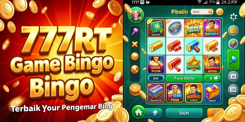 Screenshot gameplay Bingo di 777RT dengan suasana yang seru.