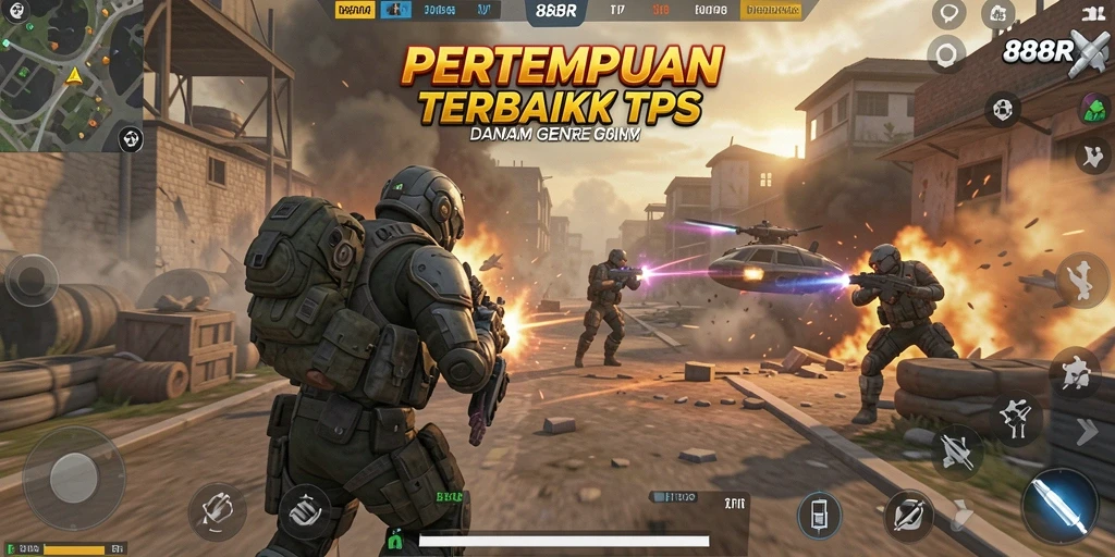 Screenshot gameplay <strong>888R</strong> dengan aksi pertempuran yang seru.