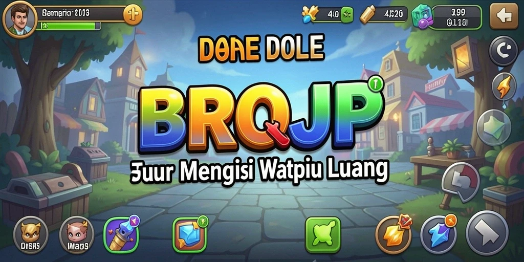 Tampilan gameplay BROJP dengan grafis yang menarik dan interaksi yang menyenangkan.