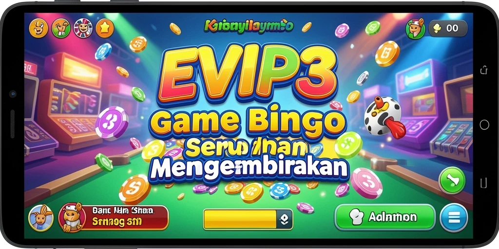 Tangkapan layar gameplay Bingo yang mengasyikkan di EVIP3.
