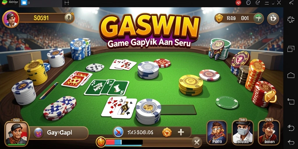 Tampilan gameplay GAPLE yang seru dan menantang.