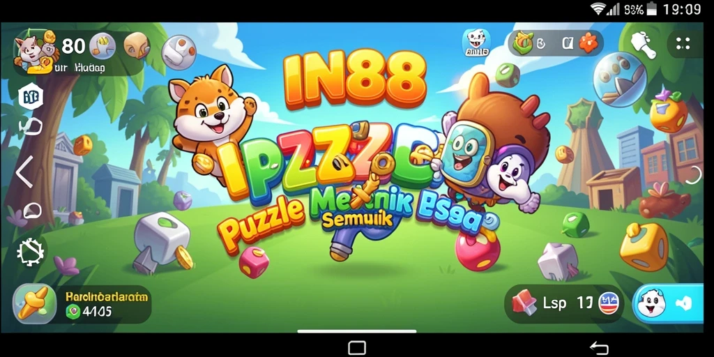 Tampilan gameplay IN88 menampilkan teka-teki menarik dengan grafis yang menarik.