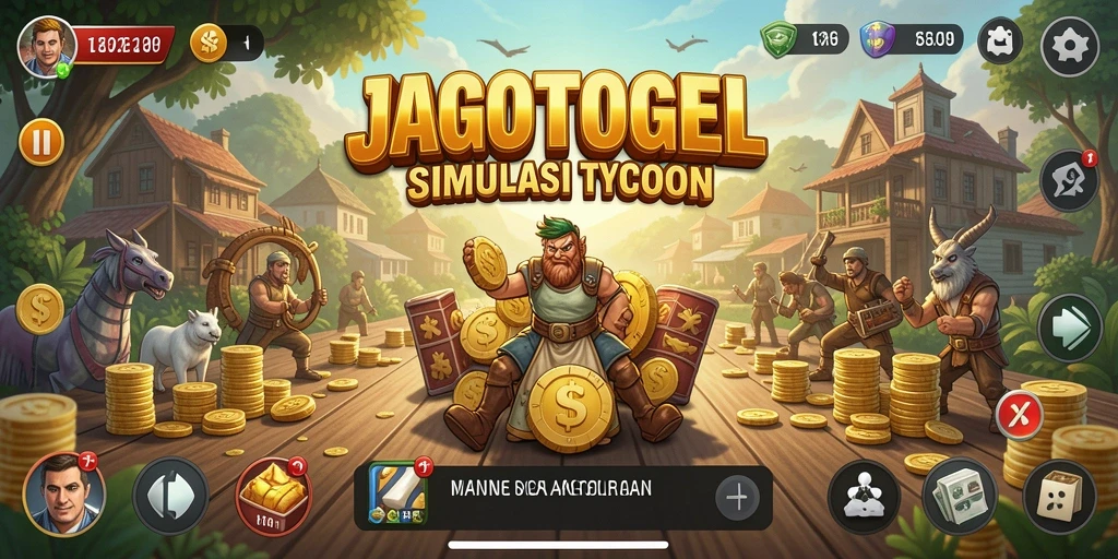 Tampilan gameplay menarik di JAGOTOGEL dengan elemen Tycoon yang mendebarkan.