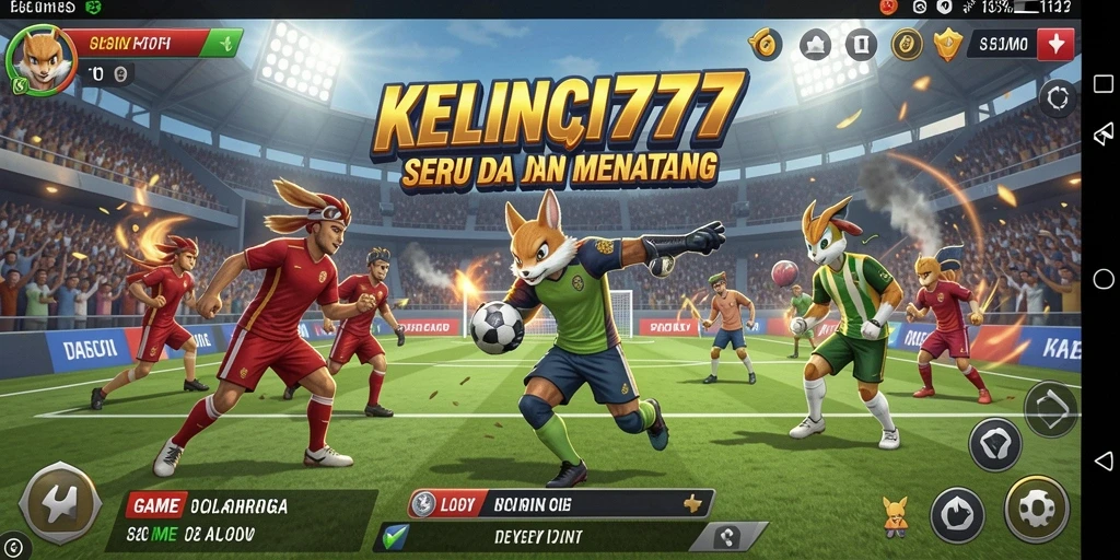 Screenshot gameplay KELINCI777 menampilkan aksi seru dalam olahraga.