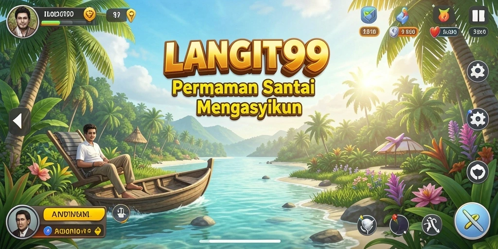 Gameplay seru LANGIT99 yang mengasyikkan dan penuh warna.
