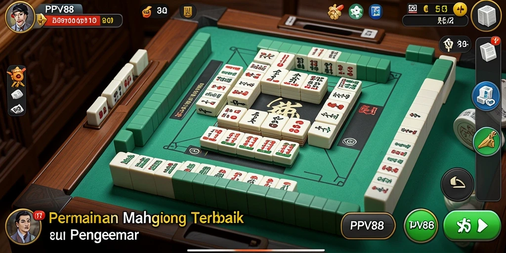 Screenshot gameplay PPV88 menunjukkan momen seru saat mencocokkan ubin.