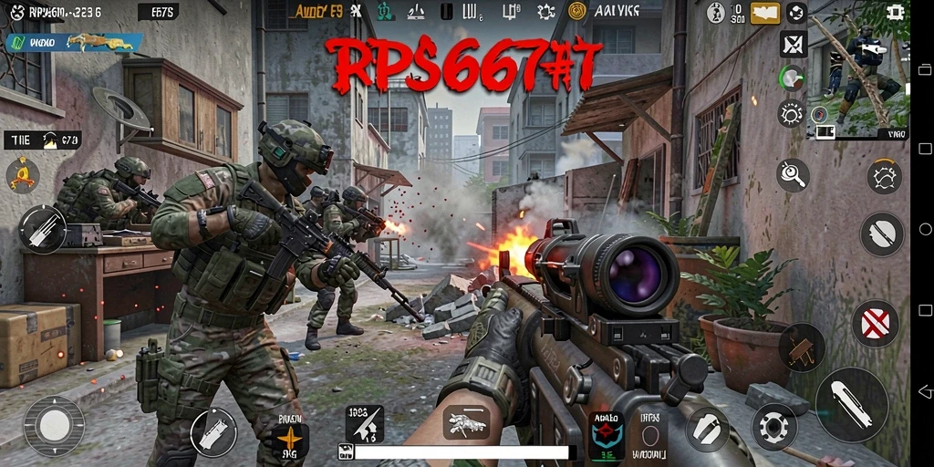 Tampilan gameplay RP6677 yang mendebarkan dan penuh aksi.