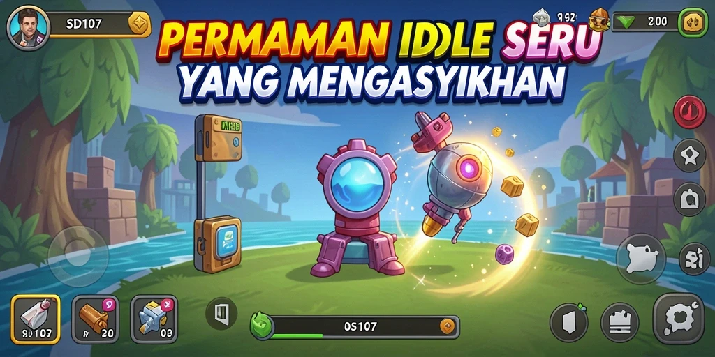 Tampilan gameplay <strong>SD107</strong> yang menarik dan penuh warna.