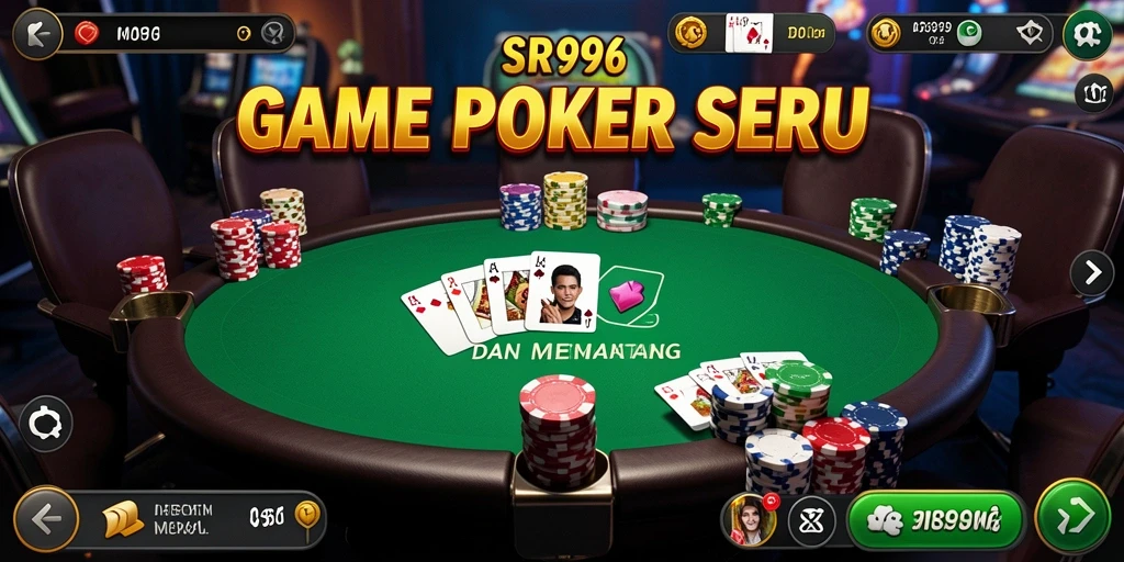 Tampilan gameplay Poker yang menarik di SR996.