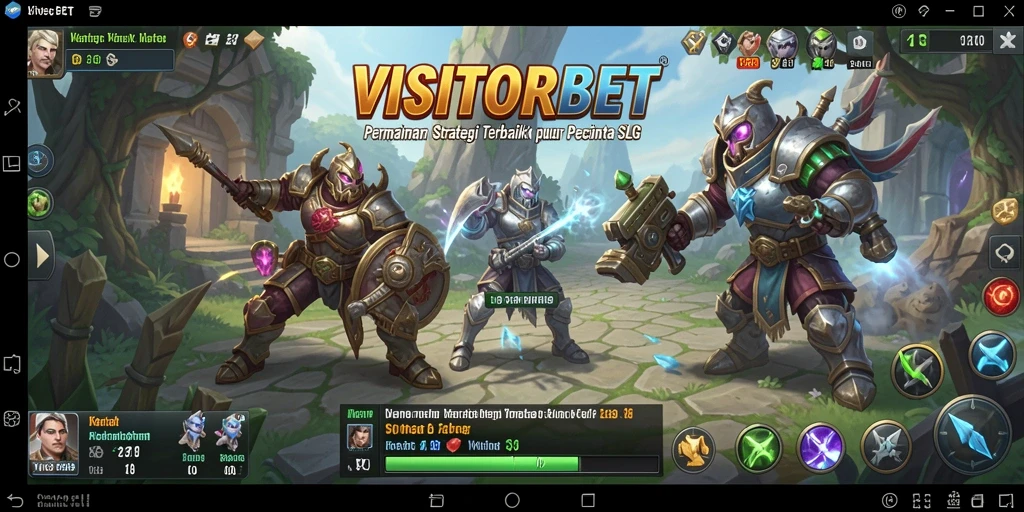 Tangkapan layar dari gameplay <strong>VISITORBET</strong> yang menyajikan pertempuran strategis yang menarik.